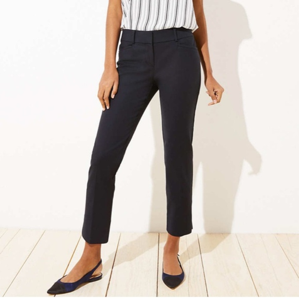 Loft La Riviera Marisa Fit Pant in Black
